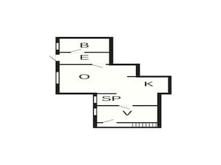 Appartement Hjelle Grondplan 21