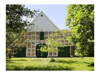 FeldhofOase Entrance and Garage from the East