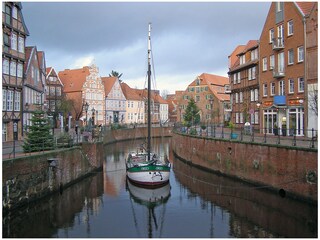 Medieval harbor in Stade