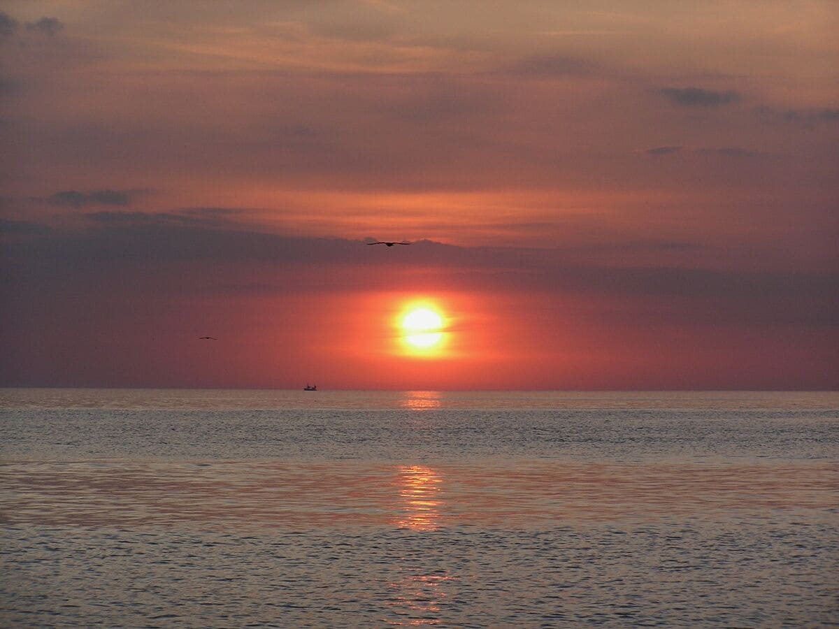 Sonnenuntergang am Meer