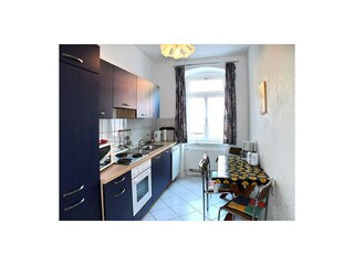 Küche der Ferienwohnung 1