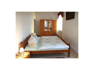 Schlafzimmer 2 in der Ferienwohnung 1