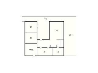 Vakantiehuis Hejlsminde Grondplan 58