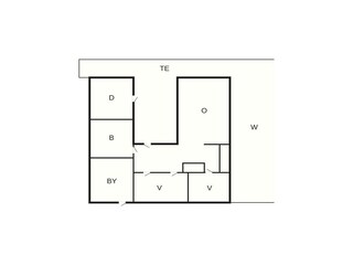 Vakantiehuis Hejlsminde Grondplan 52