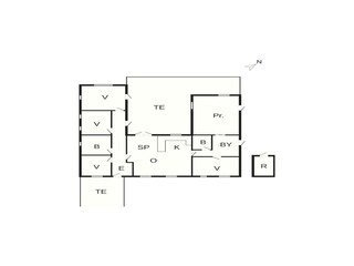 Maison de vacances Rødhus Plan d'étage 38