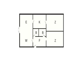 Vakantiehuis Rudkøbing Grondplan 4