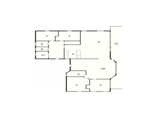 Casa de vacaciones Hvalpsund Plano de planta 3