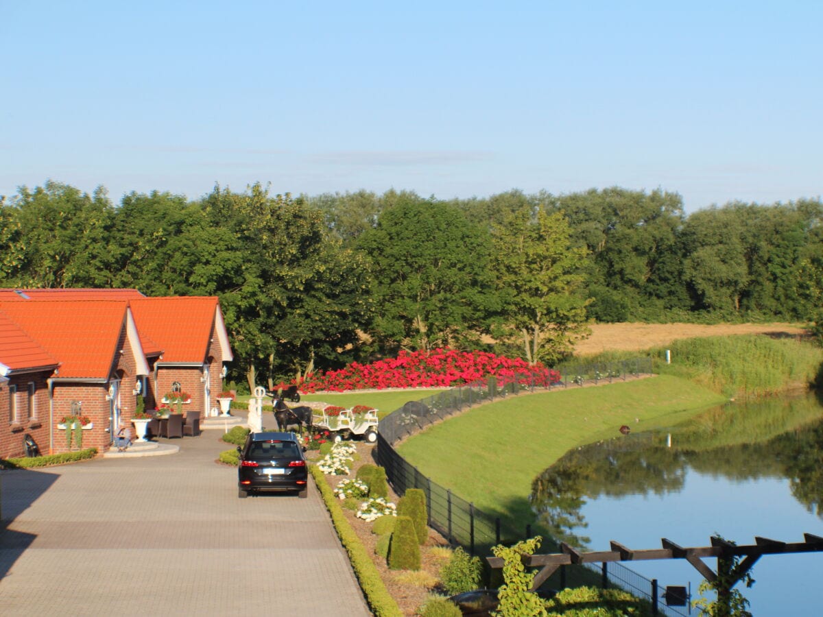 View to Apartments at the river side