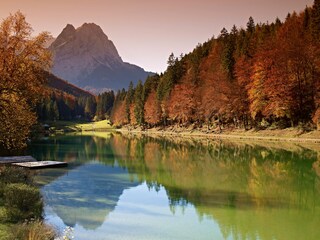 Riessersee im Herbst