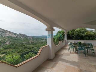 Dining area on the terrace