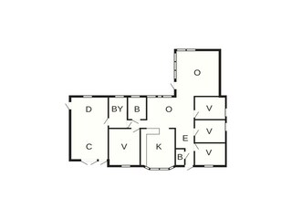Vakantiehuis Havstenssund Grondplan 24