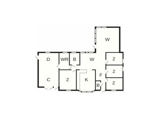 Vakantiehuis Havstenssund Grondplan 5