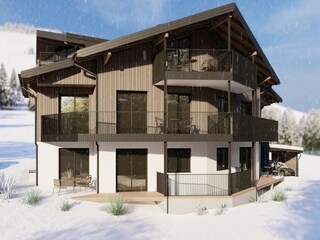 Apartamento Saalbach Grabación al aire libre 5