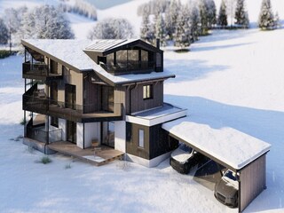 Apartment Saalbach Außenaufnahme 4