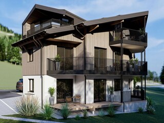 Appartement Saalbach Buitenaudio-opname 3