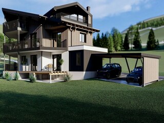 Appartement Saalbach Buitenaudio-opname 2