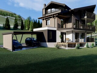Appartement Saalbach Buitenaudio-opname 4