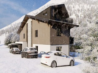 Appartement Saalbach Buitenaudio-opname 11