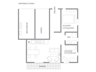 Holiday apartment Loßburg Floor Plan 19