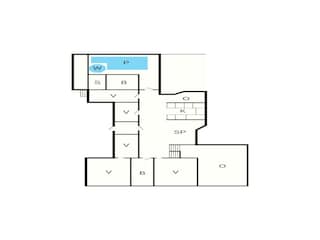 Ferienhaus Fjellerup Strand Grundriss 43