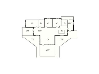 Vakantiehuis Læsø Grondplan 41