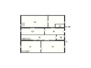 Casa de vacaciones Undenäs Plano de planta 9