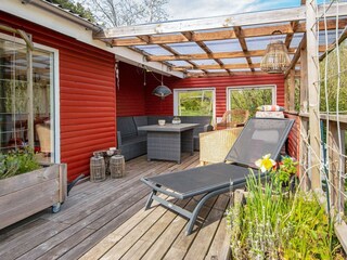 Ferienhaus Rønde Außenaufnahme 2