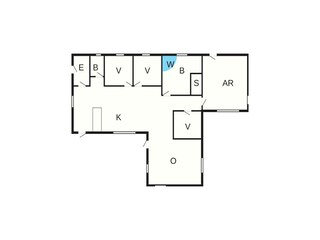 Casa de vacaciones Juelsminde Plano de planta 36