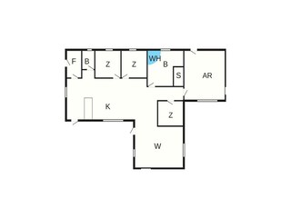 Maison de vacances Juelsminde Plan d'étage 9
