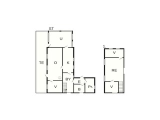 Ferienhaus Helligsø Grundriss 55