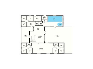 Vakantiehuis Olpenitz Grondplan 23
