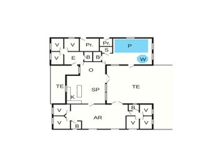 Casa per le vacanze Olpenitz Pianta del piano 28