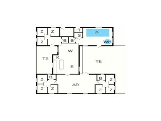Ferienhaus Liseleje Grundriss 11