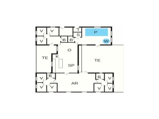 Ferienhaus Liseleje Grundriss 40