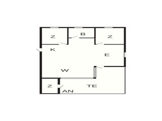 Ferienhaus Klitmøller Grundriss 36