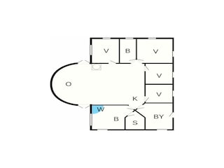 Holiday house Virksund Floor Plan 4