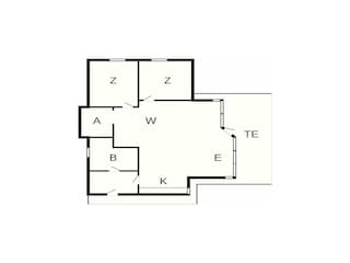Vakantiehuis Ebeltoft Grondplan 33