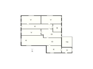 Casa per le vacanze Vejlby Pianta del piano 37