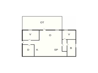 Casa per le vacanze Rødhus Pianta del piano 31