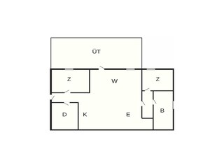 Vakantiehuis Rødhus Grondplan 32