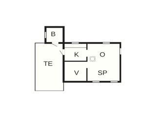 Casa per le vacanze Fjand Pianta del piano 36