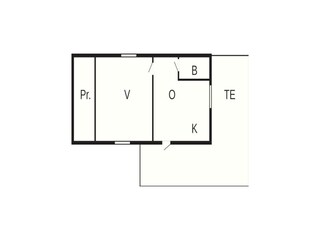 Vakantiehuis Glommen Grondplan 17