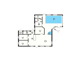 Casa per le vacanze Als Pianta del piano 40