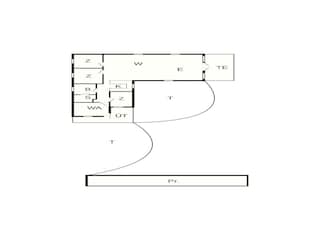 Vakantiehuis Hals Grondplan 36