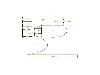 Vakantiehuis Hals Grondplan 5