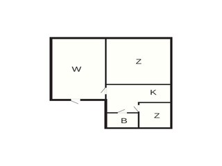 Vakantiehuis Moholm Grondplan 17