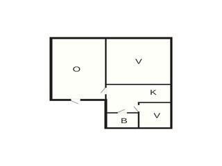 Vakantiehuis Moholm Grondplan 23