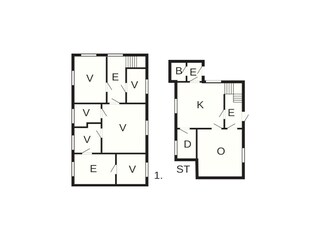 Vakantiehuis Bud Grondplan 8