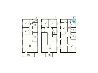 Vakantiehuis Lauvsnes Grondplan 14