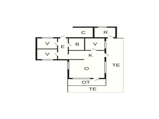 Casa per le vacanze Hesselager Pianta del piano 33